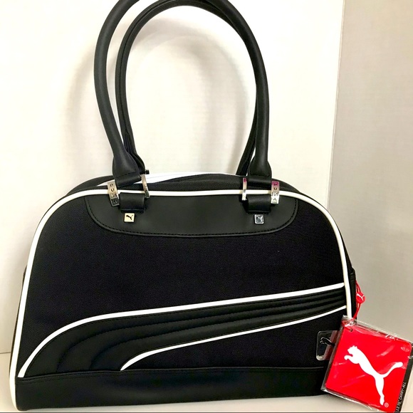 puma mesh grip bag